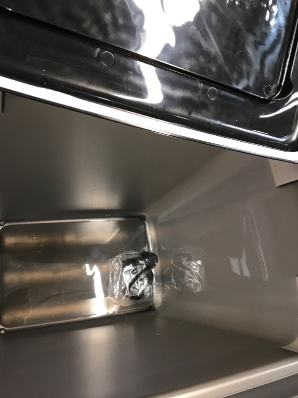 Photo 1 of **DAMAGED**   IRIS USA 12.5 Lbs - 55 Lbs WeatherPro Airtight Pet Food Storage Container, for Dog Cat Bird and Other Pet Food Storage Bin, Keep Pests Out, Easy Mobility, Translucent Body, BPA Free 45 Lbs - 55 Qt Smoke