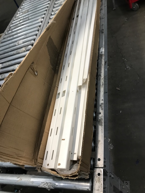 Photo 2 of **USED/POSSIBLE MISSING PARTS**  Zippity Outdoor Products ZP19001 No Dig Madison Vinyl Picket Fence, White, 30" x 56.5" (1 Box, 2 Panels), 1 x Pack of 2 Garden