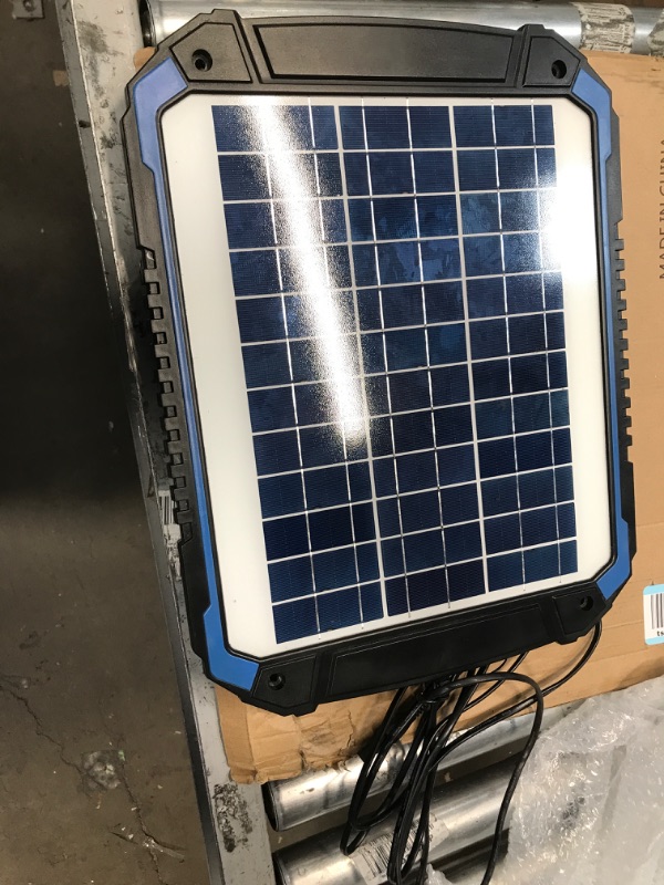 Photo 2 of **MISSING ITEMS**   SUNER POWER 12V Solar Car Battery Charger & Maintainer, 12W Waterproof Solar Trickle Charger, Portable Solar Charger, High Efficiency Solar Panel Kit for Deep Cycle Marine RV Trailer Boat BC-12W