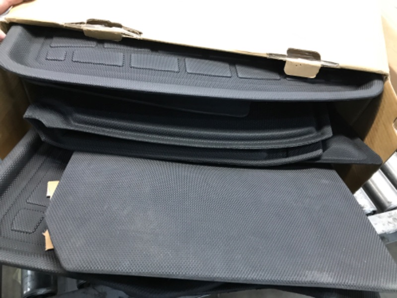 Photo 1 of BASENOR 10PCS Tesla Model Y Floor Mats 3D Full Set Liners