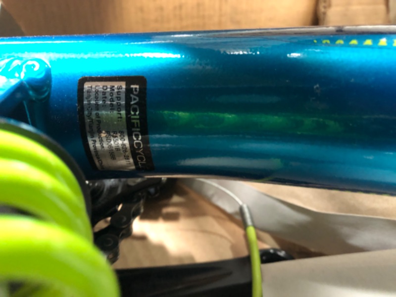 Photo 1 of *PARTS ONLY* Mongoose Status Mountain Bike, Mens and Womens, Aluminum Frame, Multiple Colors Teal 26-Inch Wheels Status 2.2