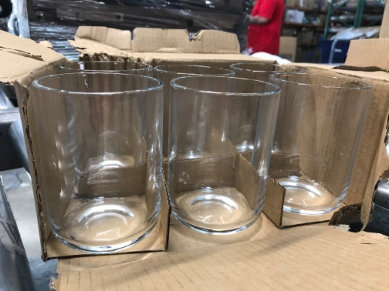 Photo 1 of 12oz Glass Tumbler Set of 6 