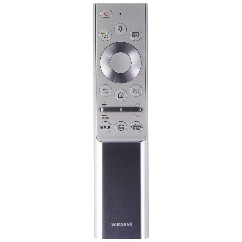 Photo 1 of Samsung Remote Control (BN59-01346A / RMCWPT1AP1) for TVs - Silver Metal Body