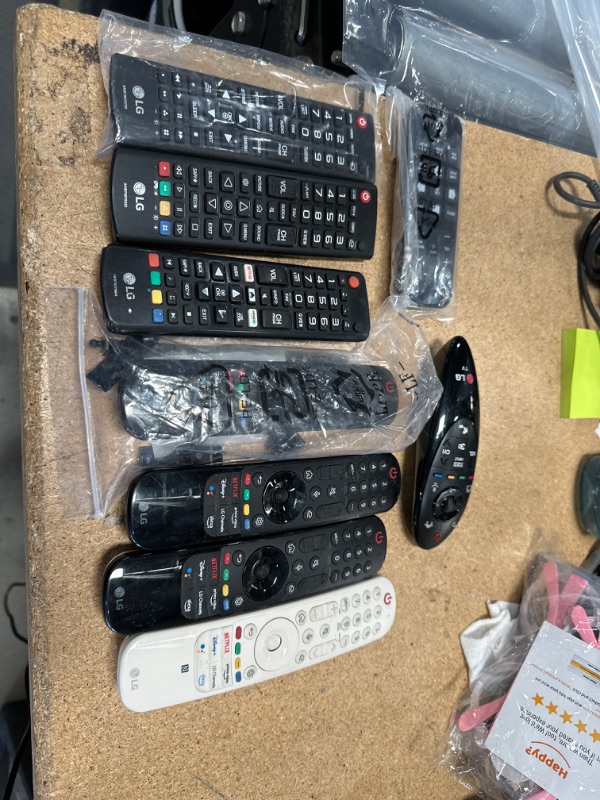 Photo 1 of Assorted  Bundle of LG remotes. 9 remotes