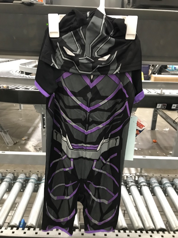 Photo 2 of Boys' Marvel Panther Union Suit XS
