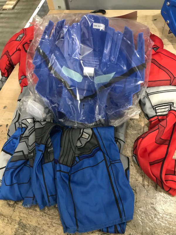 Photo 2 of Dispguise Optimus Prime Transformers Muscle Autobot Boy S Halloween Fancy-Dress Costume for Child M (7-8)
