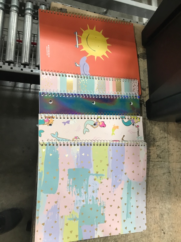 Photo 1 of bundle of kids notebooks for school 5 pack.