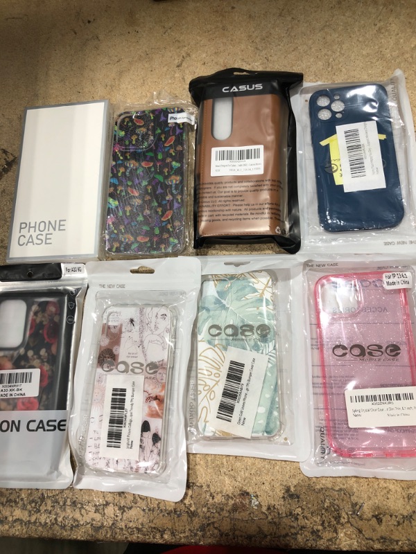 Photo 1 of Bundle of 8 Assorted Phone Cases
