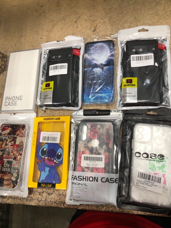 Photo 1 of Bundle of 8 Assorted Phone Cases
