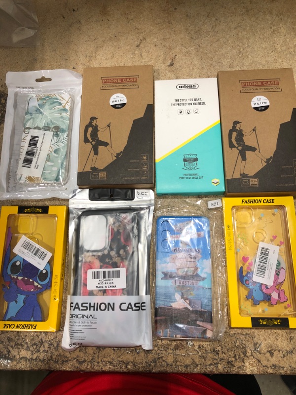 Photo 1 of Bundle of 8 Assorted Phone Cases
