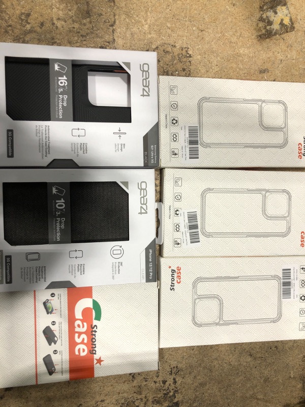 Photo 1 of ASSORTED 8 IPHONE CASES 