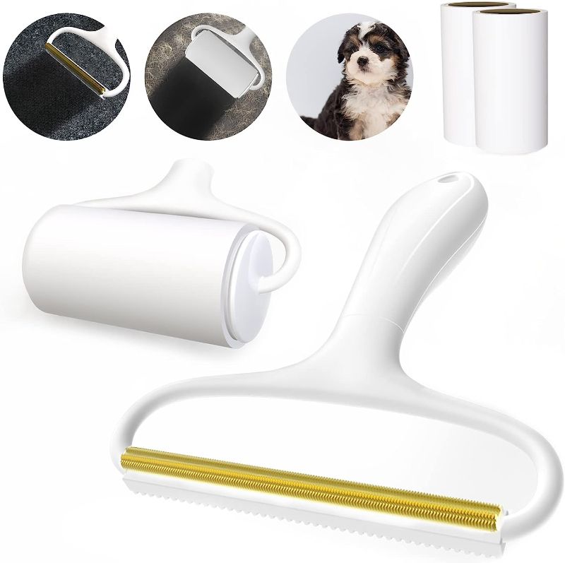 Photo 1 of Two-in-one lint Remover, Sofa Cleaner, pet epilator, Portable epilator, Clothing Plush Razor, Carpet, Furniture, Plush Roller, lint Cleaner, uproot Cleaner, lint Shaver.
