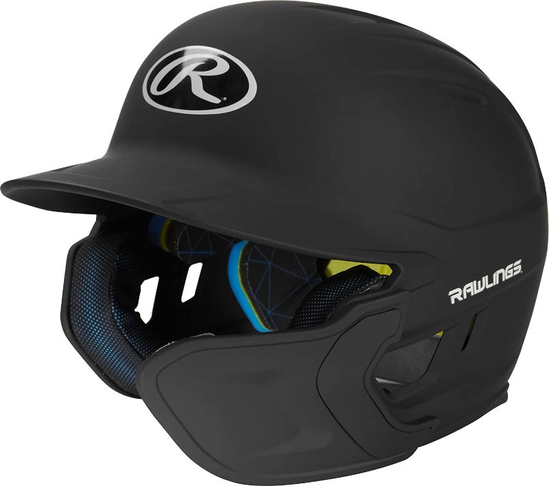 Photo 1 of 
Rawlings | MACH Adjust | Matte Batting Helmet | Adjustable Face Guard | Junior & Senior Sizes | Multiple Styles
Hand Orientation:Right Hand Batter
Style:Senior
Color:Matte Black