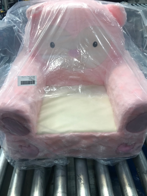 Photo 2 of Animal Adventure - Sweet Seats - Pink Owl Children's Plush Chair