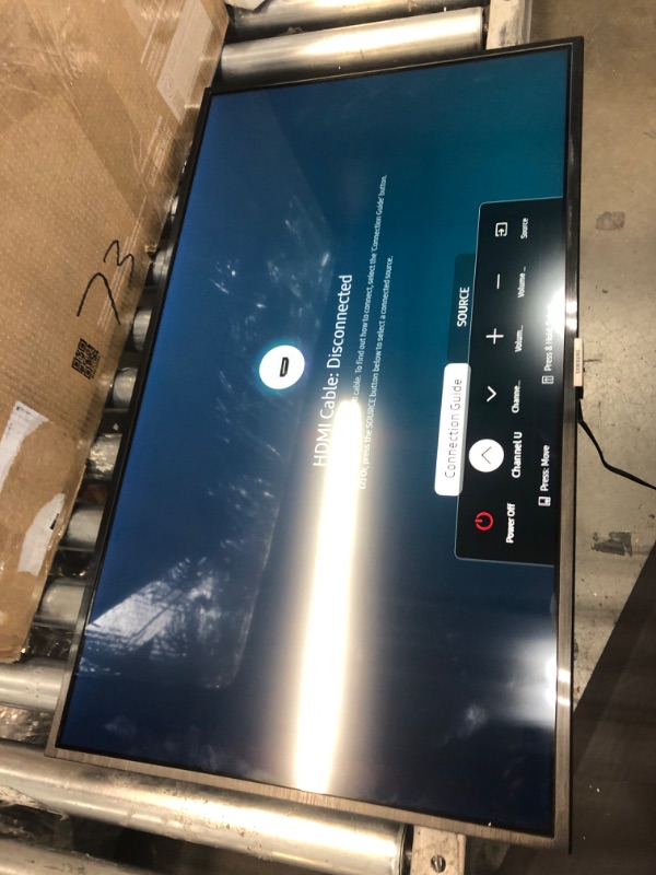 Photo 2 of SAMSUNG 32-Inch Class QLED Q60A Series - 4K UHD Dual LED Quantum HDR Smart TV with Alexa Built-in (QN32Q60AAFXZA, 2021 Model) 32 in TV Only