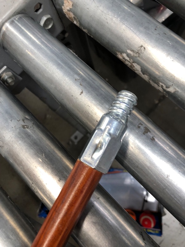 Photo 1 of 2 ITEM BUNDLE OF CAMPING FORK AND BROWN POLE 