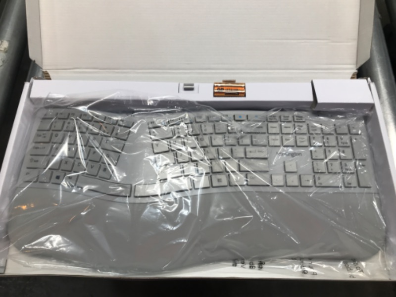 Photo 1 of Kensington Pro Fit Ergonomic Wireless Keyboard - Grey (K75402US)w