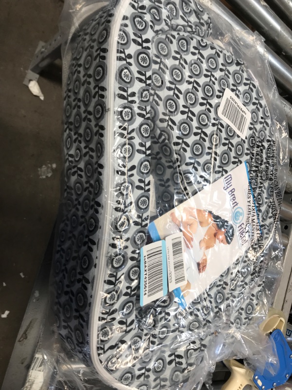 Photo 2 of **USED**  My Brest Friend Original Nursing Pillow for Breastfeeding, Nursing and Posture Support with Pocket and Removable Slipcover, Midnight Poppy