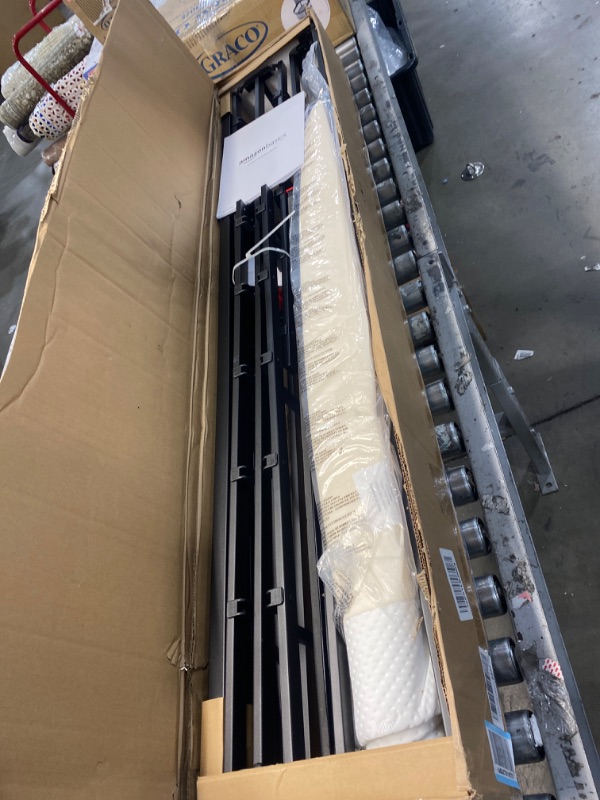 Photo 1 of Amazon Basics Smart Box Spring Bed Base, 5-Inch Mattress Foundation - Queen Size, Tool-Free Easy Assembly Queen 5-Inch Smart Box Spring