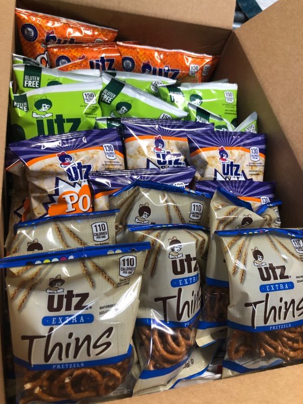 Photo 1 of 08MAY2023 EXP DATE***60 Ct Utz Jumbo Variety Snack Box
