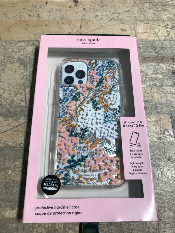 Photo 2 of Kate Spade New York Apple iPhone 12/iPhone 12 Pro Protective Hardshell Case - Multi Floral