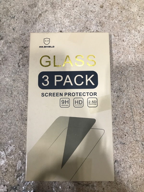 Photo 2 of [3-Pack]- Mr.Shield Designed For Motorola Edge S30 5G / Moto Edge S30 5G [Tempered Glass] [Japan Glass with 9H Hardness] Screen Protector with Lifetime Replacement