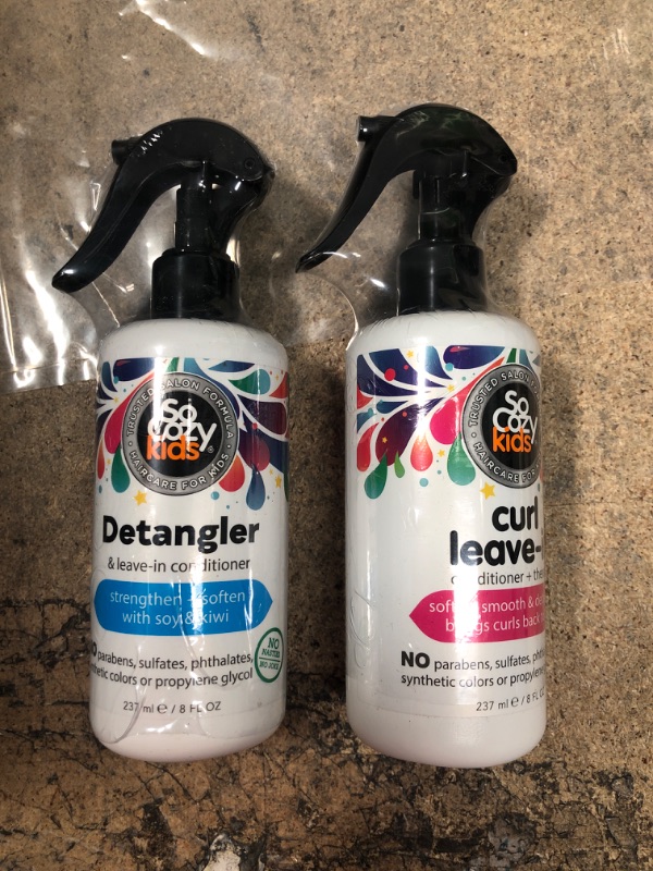 Photo 1 of *READ NOTES*So Cozy,Curl Spray LeaveIn Conditioner For Kids Hair Detangles And Restores Curls & So Cozy Detangler & leave-in conditioner