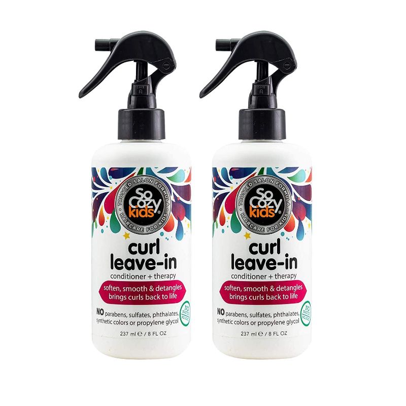 Photo 1 of *READ NOTES*So Cozy,Curl Spray LeaveIn Conditioner For Kids Hair Detangles And Restores Curls & So Cozy Detangler & leave-in conditioner