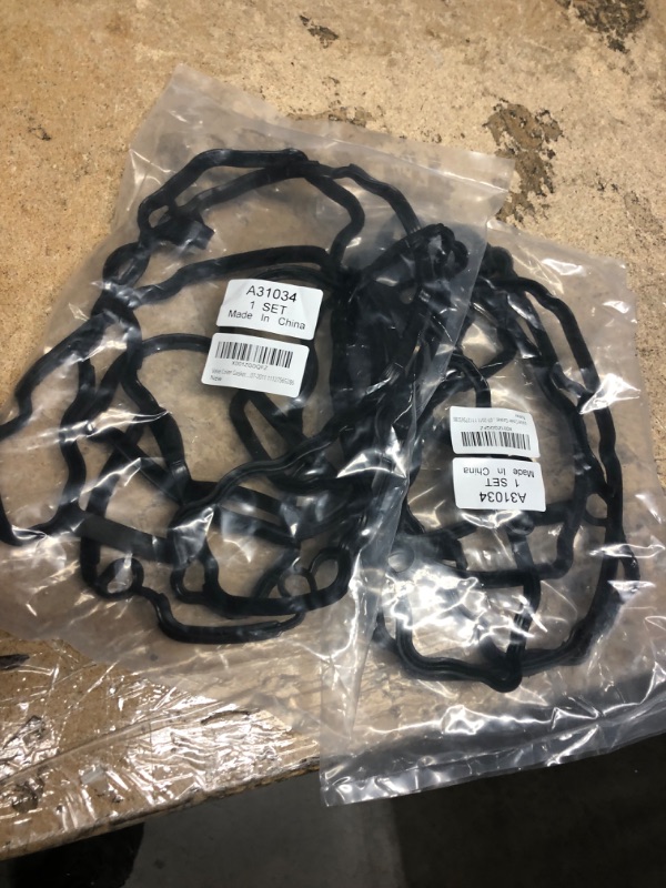 Photo 2 of 2 pack Donepart Gasket for 335xi 135i 535i 335is 335i 535xi 335i xDrive 535i xDrive X6 740i 740Li Z4 60 E61 E71 E82 E83 E88 E89 E90 E92 E93 F01 2007-2011 11127565286 Valve Cover Gasket Kit