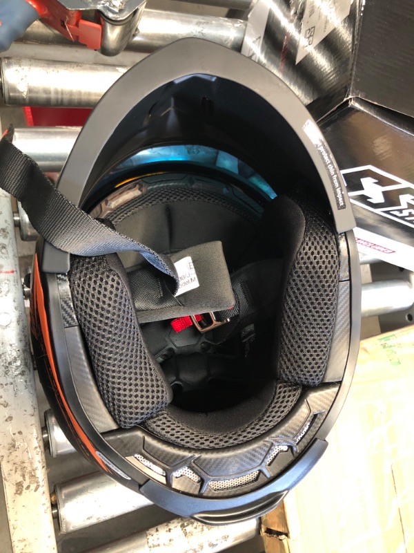 Photo 1 of Speed and Strength SS2400 Tough As Nails Helmet Black/Orange Medium