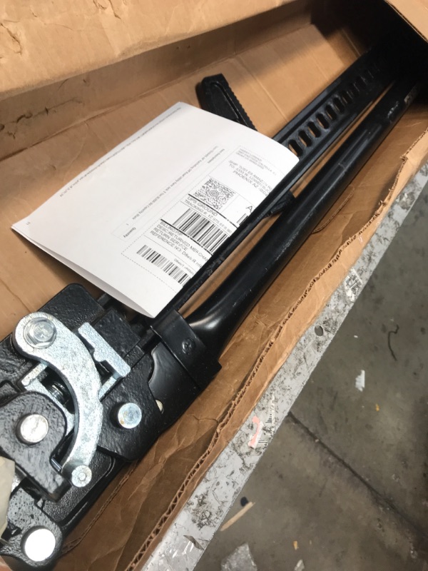 Photo 2 of *READ NOTES*Torin TRA8485 48" Ratcheting Off Road Utility Farm Jack, 3 Ton (6,000 lb) Capacity, Black 48" (3 Ton Capacity)