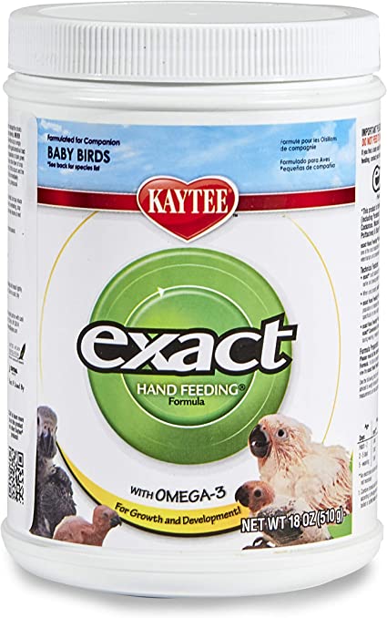 Photo 1 of *EXPIRE June 2024*
Kaytee Exact Handfeeding - Baby Bird 18 oz, Instant Formula
