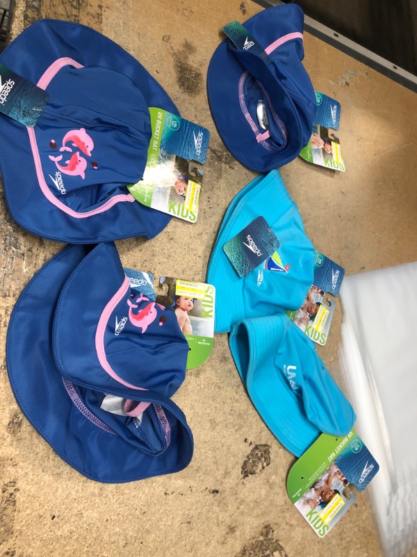 Photo 1 of 5 PCS SPEEDO UV BUCKET HAT BUNDLE