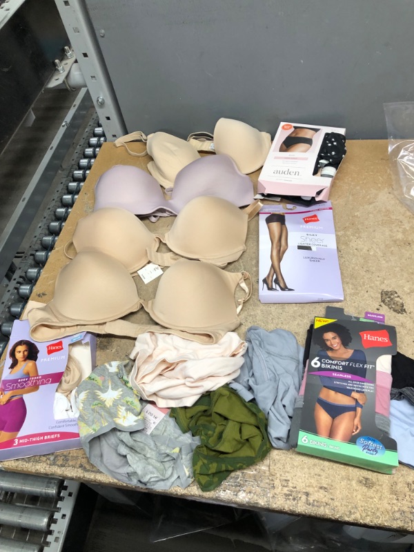 Photo 1 of 12 pcs Assorted womens undergarments bundle sizes vary