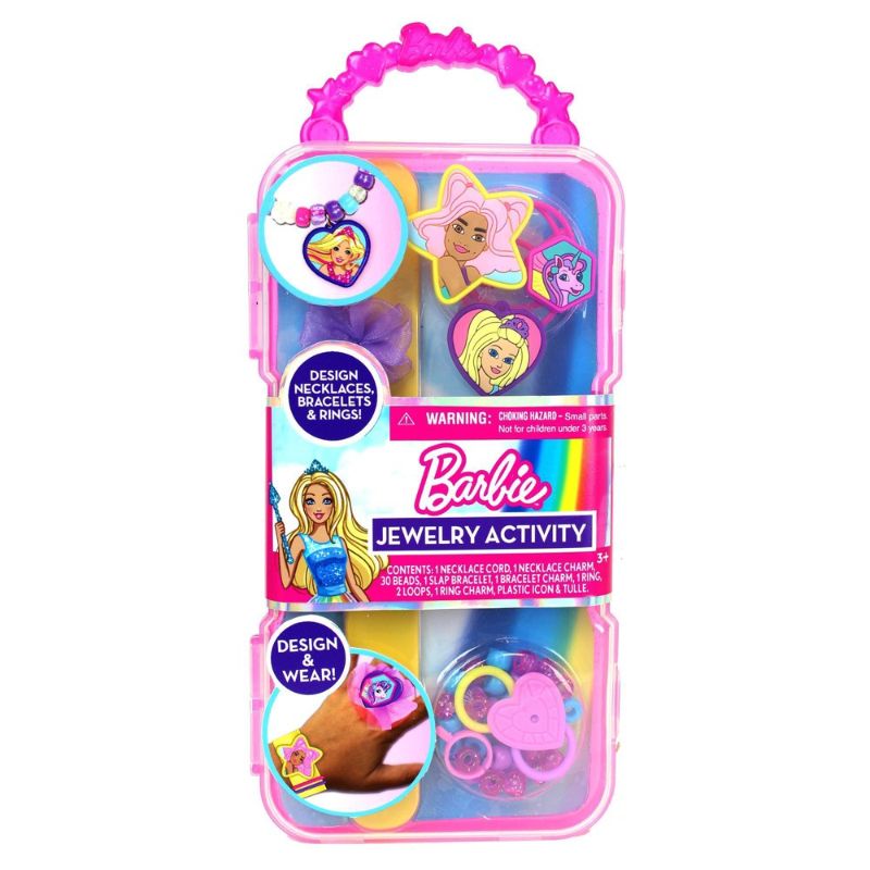 Photo 1 of 2pcks of Barbie Jewelry Activity Set 40 Pieces
