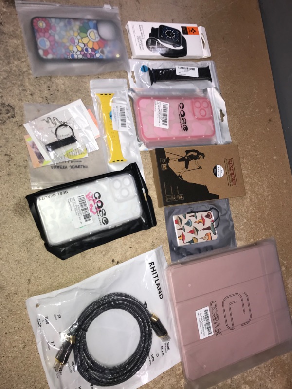 Photo 1 of 11PC iPhone, Apple Watch & Office Goods Variety Bundle 