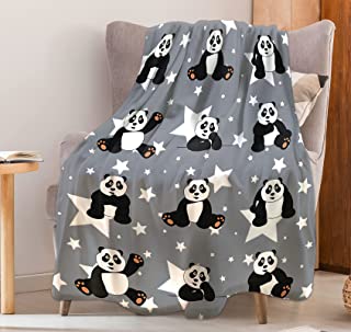 Photo 1 of ***BUNDLE *** 2PACK

2 - Panda Throw Blanket Cute Baby Blankets for Couch or Bedroom, Warm Fleece Flannel Blanket for Unisex Adults Kids Boys Girls Panda Gifts, Ultra-Soft Cozy Dog Blanket, 40x50 Inches, Panda Star Grey-panda