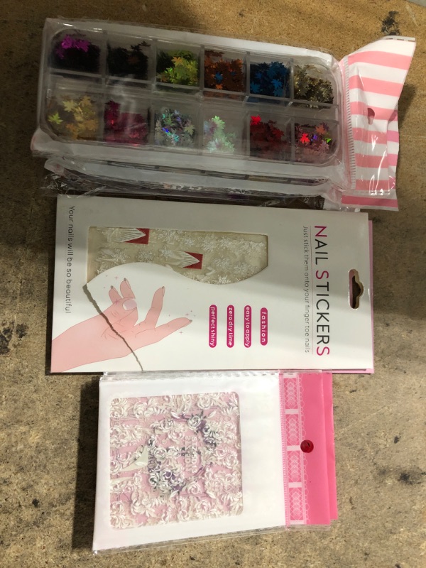 Photo 1 of 11 Assorted Nail stickers 