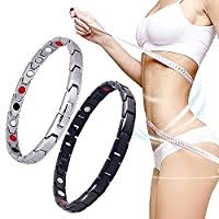 Photo 1 of Magnetic Lymph Detox Bracelet, Magnetic Bracelets for Women, Lymph Detox Magnetic Bracelet, Promotes Blood Circulation (2PCS Black) 2pack 