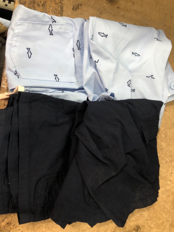 Photo 1 of 10 assorted clothing items kids shorts and shirts,and pants 