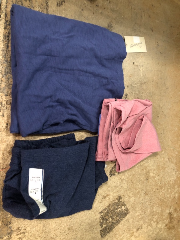 Photo 1 of 10 assorted items beach long dress, kids shorts, kids legging and pants