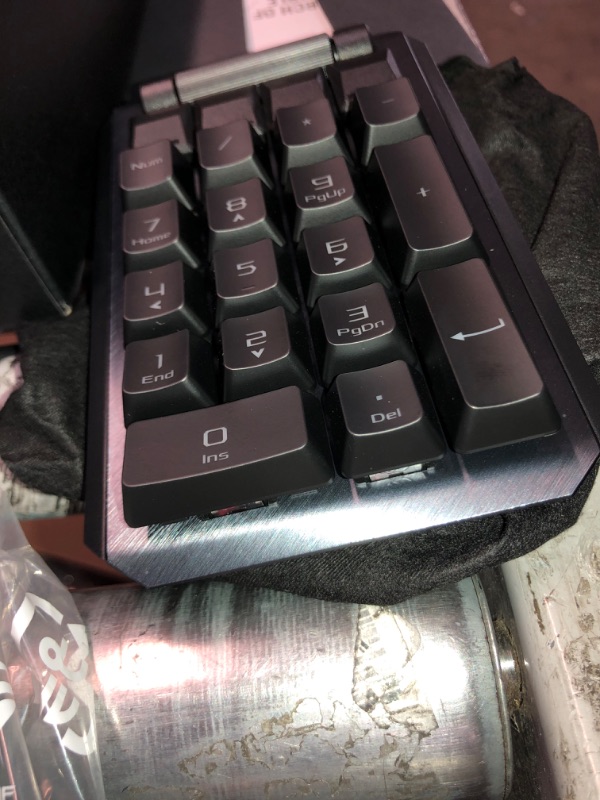 Photo 4 of (SEE NOTES) ASUS ROG Claymore II Wireless Modular Gaming Mechanical Keyboard-Black & ROG Gladius III Wireless Gaming Mouse, Tri-Mode Connectivity with 2.4GHz and Bluetooth LE, Tuned 19,000 DPI Sensor ROG Claymore II (RX Red Switches) Keyboard, Elbow Pad, 