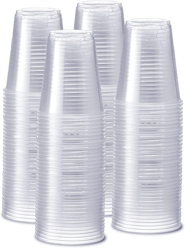 Photo 1 of  Clear Disposable Plastic Cups and Bowls- Cold Party Drinking Cups
Visit the Comfy Package Store