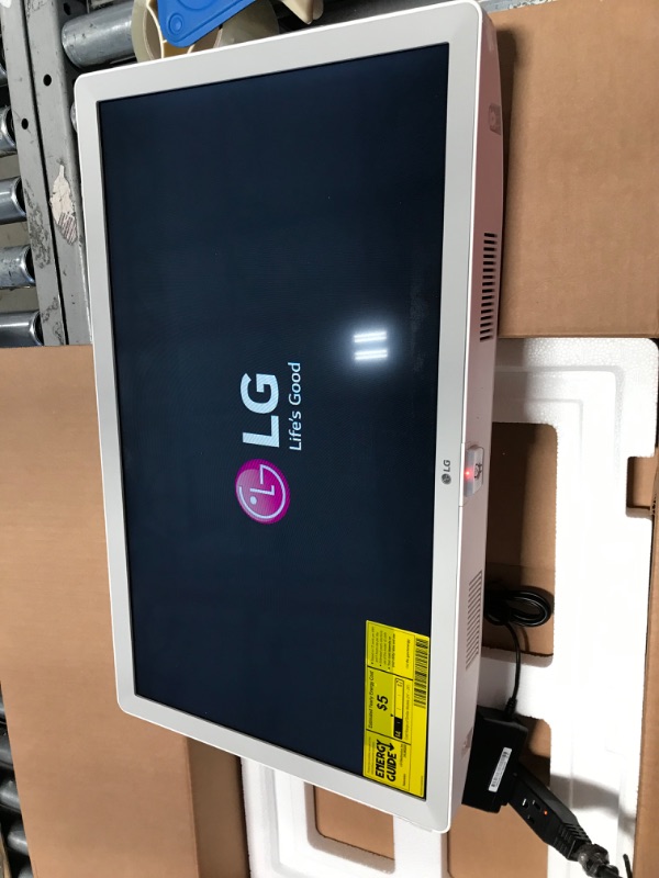 Photo 5 of LG 24 Inch Class HD Smart TV (24LM520S-WU, 2022) White Smart TV