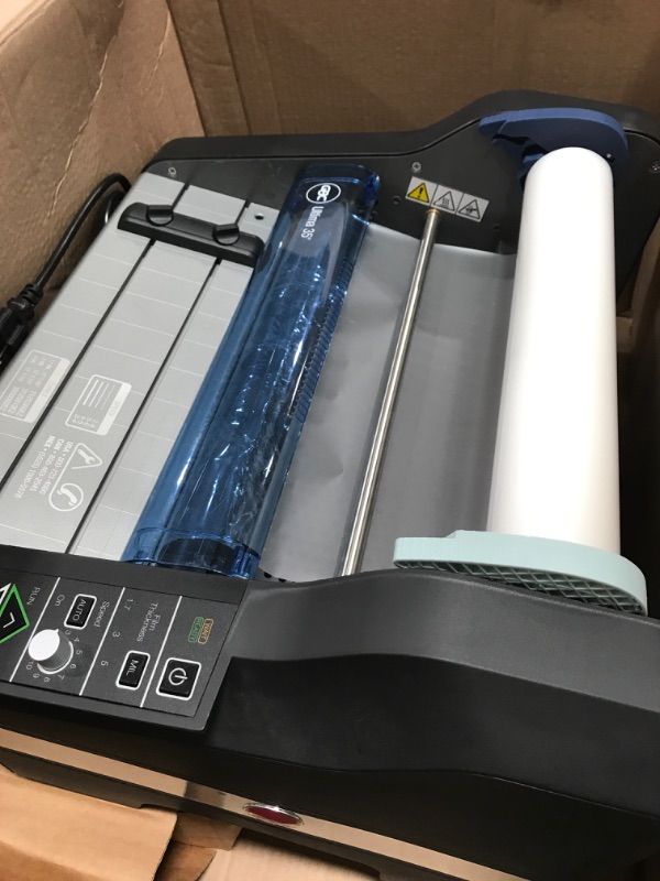 Photo 2 of GBC Thermal Roll Laminator, Ultima 35 Ezload, 12" Max. Width, 1 Min Warm-Up (1701680) , Blue