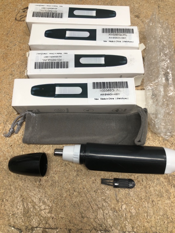 Photo 1 of ARICEAN Nose Hair Trimmer, Painless Ear and Nose Hair Trimmer Clipper Facial Hair Trimmer for Men Easy Cleansing---4 ITEMS 