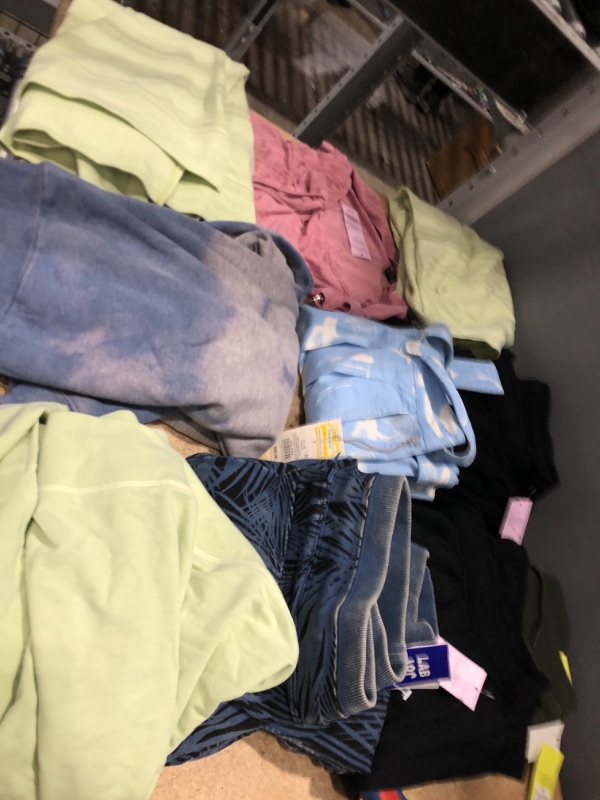 Photo 1 of BUNDLE OF ASSORTED CLOTHING (SIZES/COLORS/STYLES VARY) 10 PIECES SIZES XS-XL