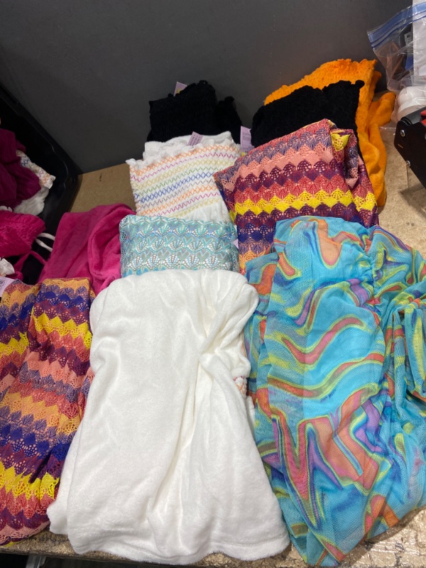 Photo 1 of BUNDLE OF ASSORTED DRESSES (SIZES/COLORS/STYLES VARY) - XS-XL- 10 PIECES
