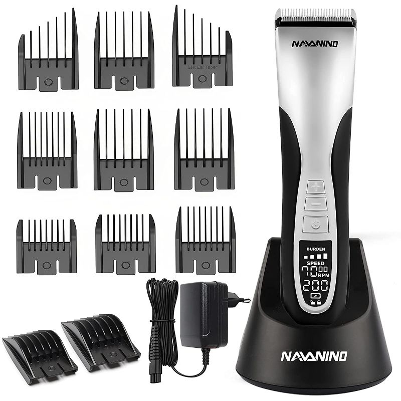 Photo 1 of ***TESTED/ POWERS ON***Hair Clippers for Men, Cordless Rechargeable Hair Trimmer Clippers for Hair Cutting Beard Trimmer Body Hair Barbers Grooming Kit?Chrismas gift for Dad husband boyfriend son