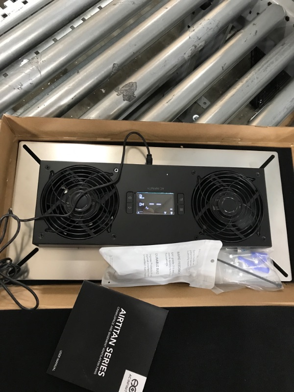 Photo 2 of AC Infinity AIRTITAN T8, Crawlspace Basement Ventilator Fan, with Temperature and Dehumidistat Controller, IP-44 Rated, Exhaust Large, Smart Controller, Exhaust